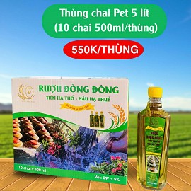 Thùng 10 chai (tổng 5 lít)